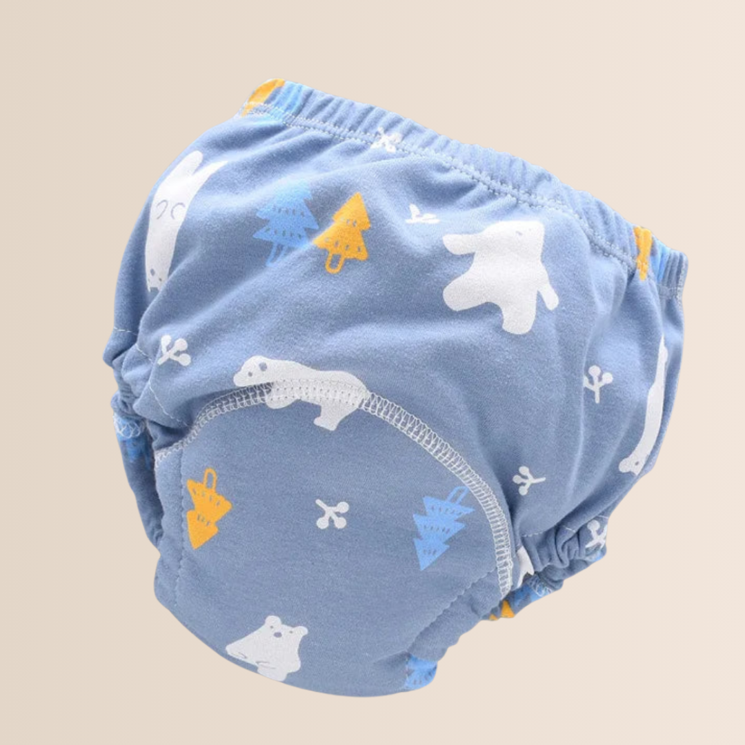 Cotton Reusable Baby Training Pants 6 Layers