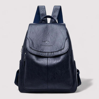 Luxe Faux Leather Backpack