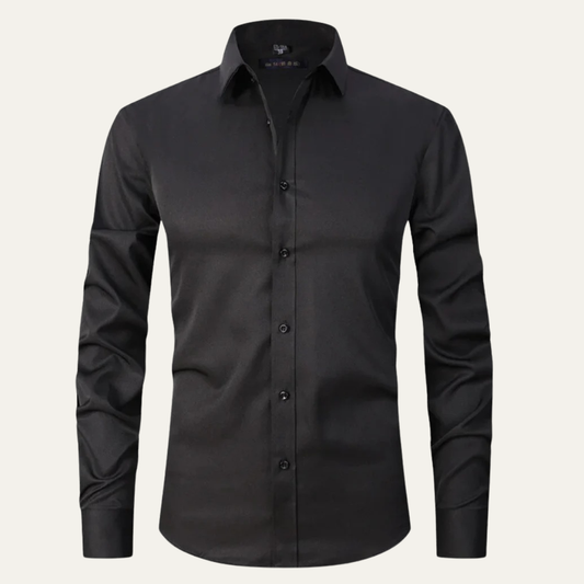 Men's Classic Formal Dress Shirt Button Up - VibreMode