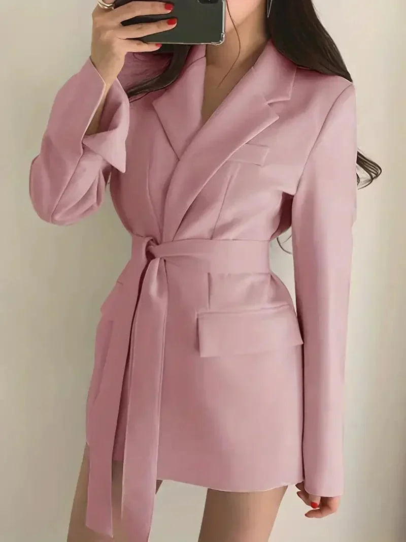 Women's Blazer Coat Wool Versatile