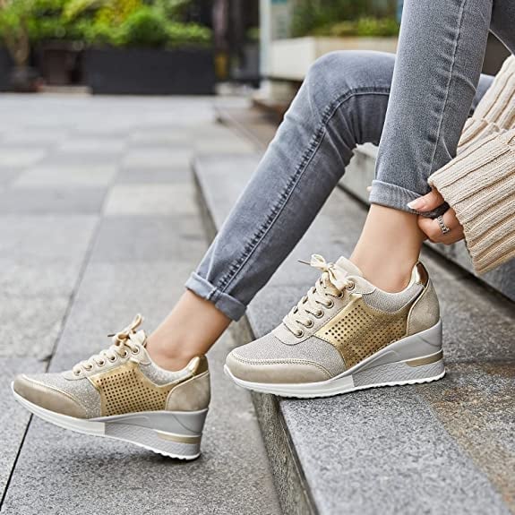Women's Wedge Sneakers Elevated