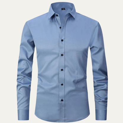 Men's Classic Formal Dress Shirt Button Up