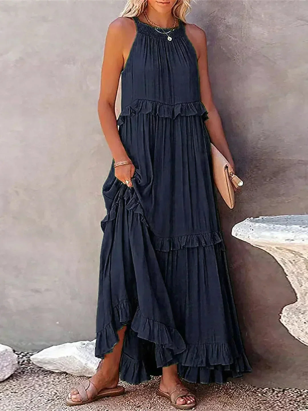 Elegant Women's Heather Dress