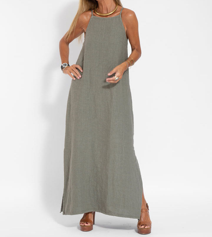 Elegant Strapless Long Evening Dress