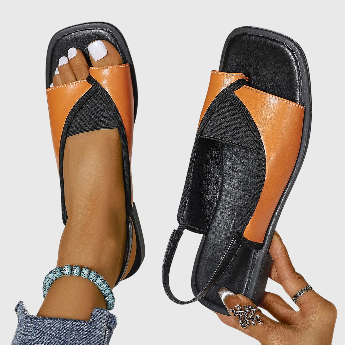 Comfortable Women's Arch Support Sandals with Good Grip