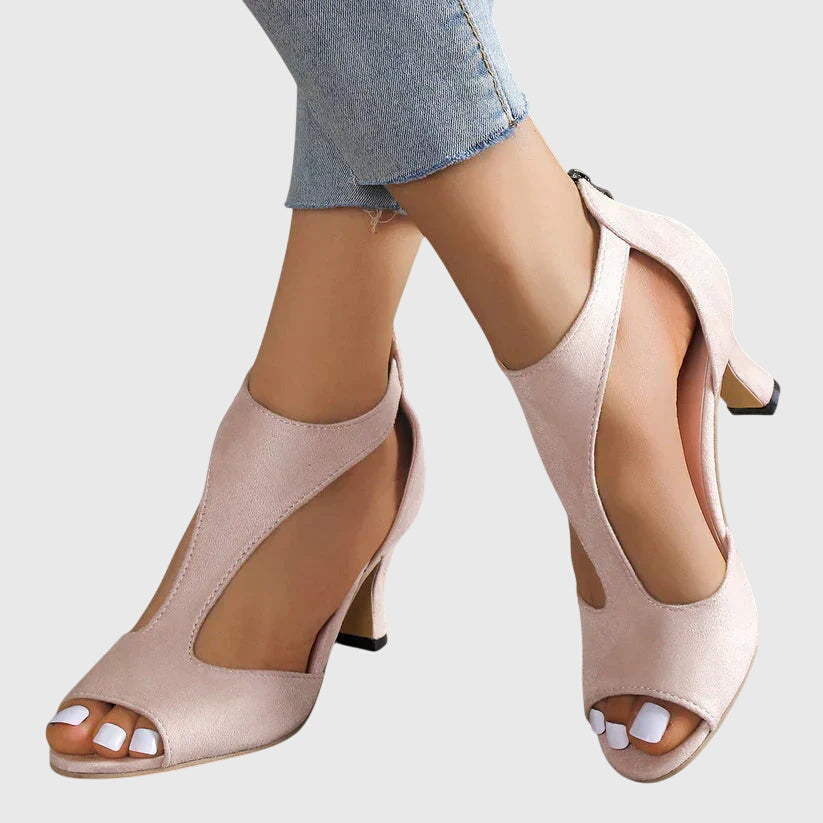 Sexy Womens Ankle Strap High Heel Sandals - VibreMode