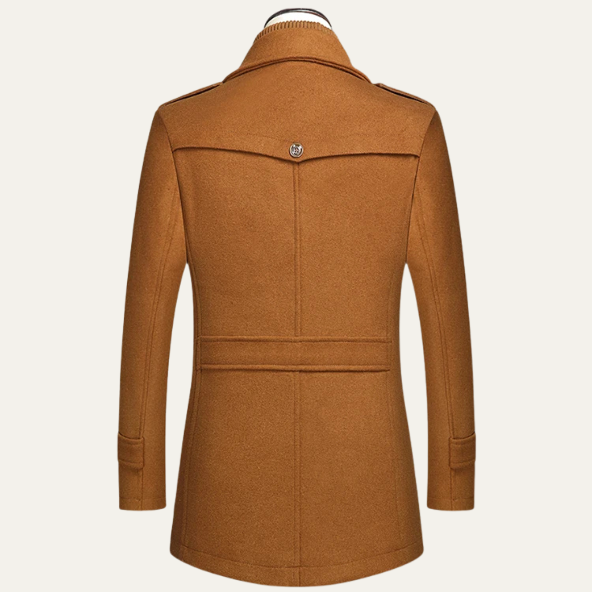 Ellendale Men's Wool Blend Long Overcoat
