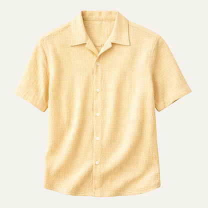 Men's Casual Button-Up Shirt - VibreMode