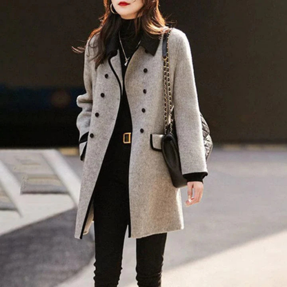 Women's Long Trench Coat - VibreMode