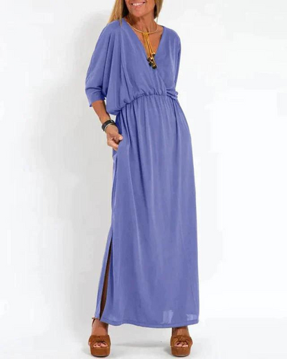 Women's Maxi Dress With Side Pockets