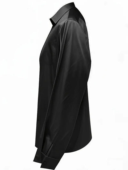 Women's Long Sleeve Blouse Draped Neck