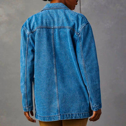 Classic Dark Wash Jeans Jacket