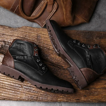 Men's Military Combat Leather Boots