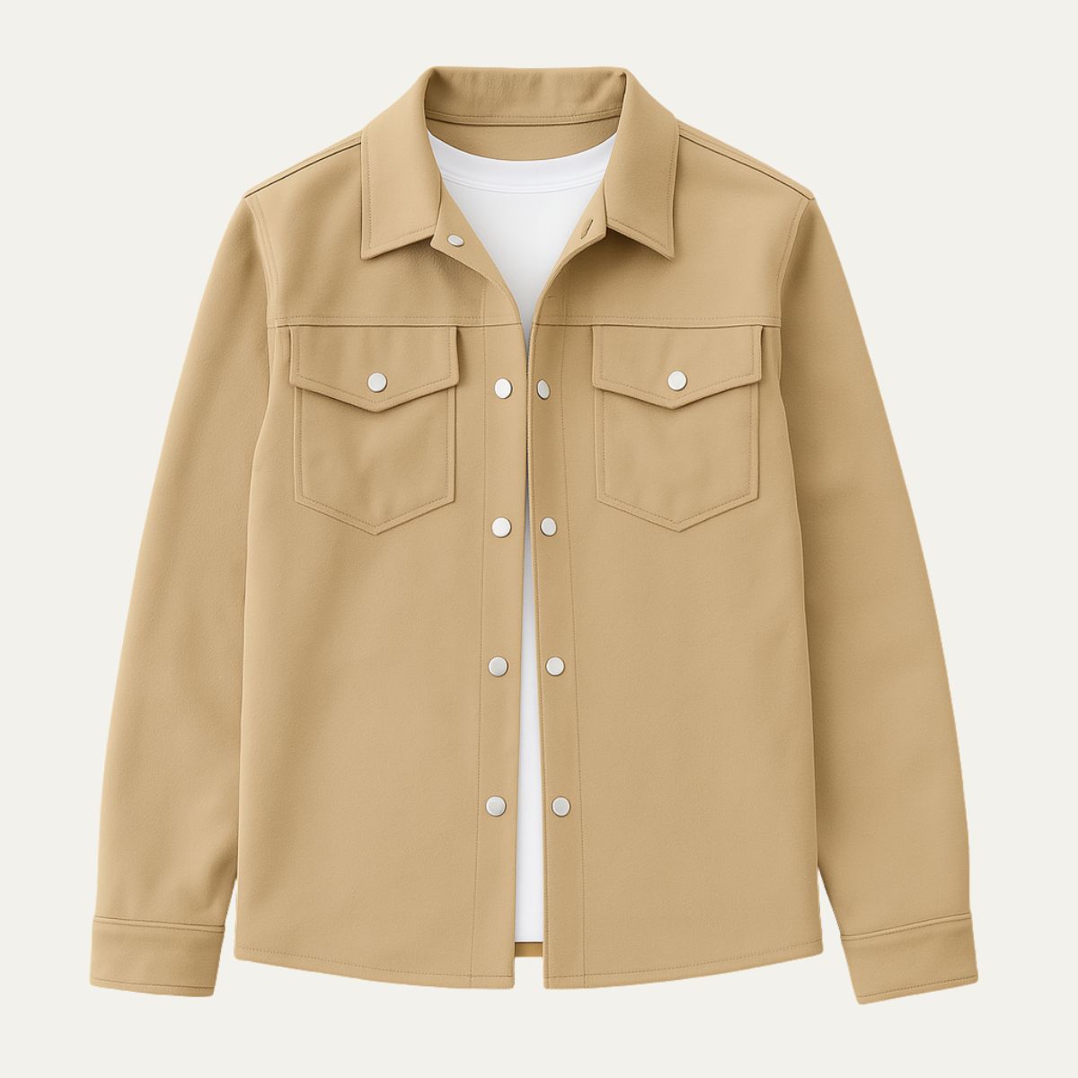 Men's Lightweight Shirt Jacket