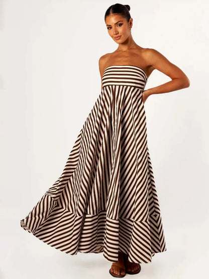Elegant Off Shoulder Long Dress