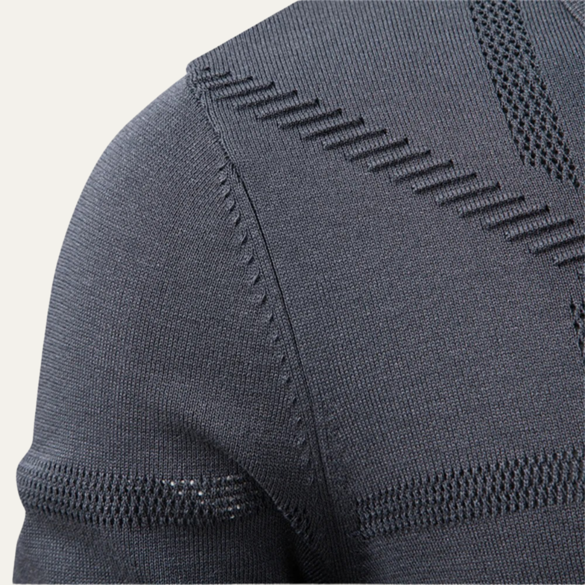 Men's Lightweight Knit Polo Sweater