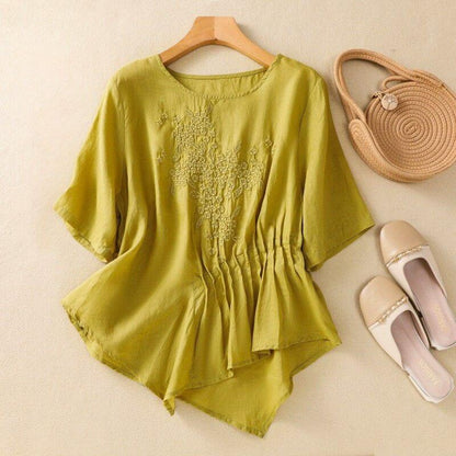 Classic Cotton Blend Women's Top