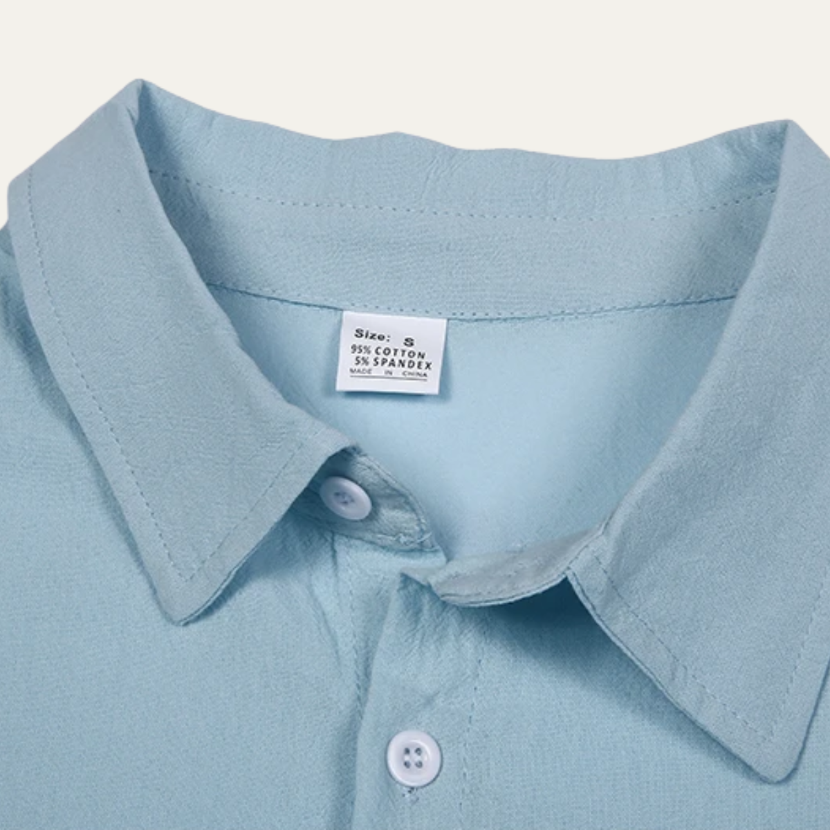 Men's Linen Cotton Button Down Shirt