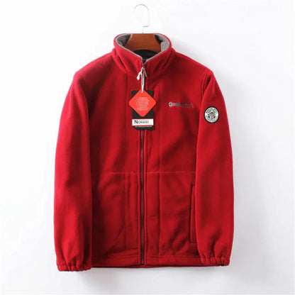 Men's Wind Resistant Fleece Jacket