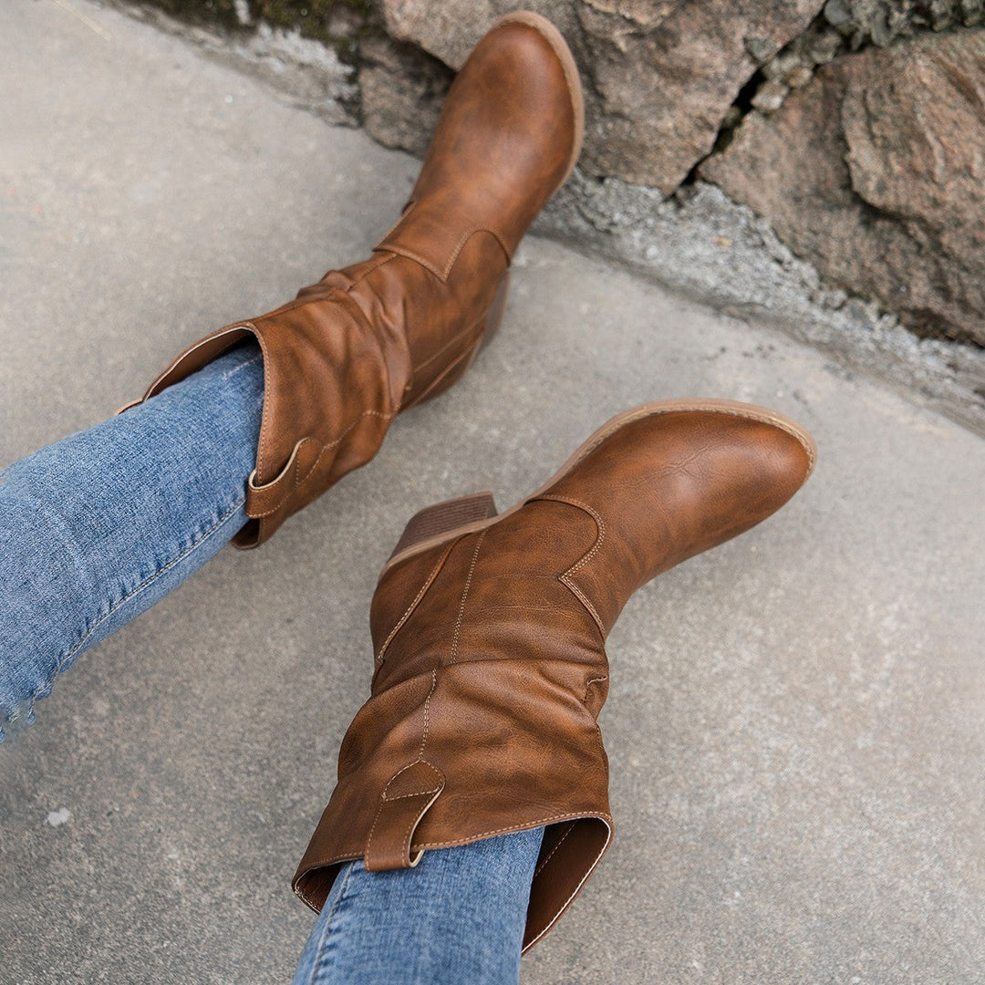 Women's Retro Cowboy Boots