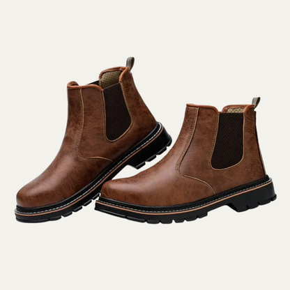 Men's Waterproof Steel Toe Work Boots