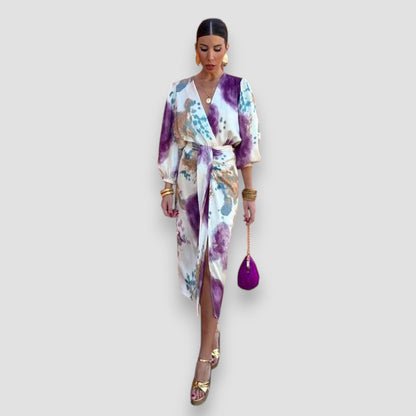 Classic Women's Blouse and Skirt Suit