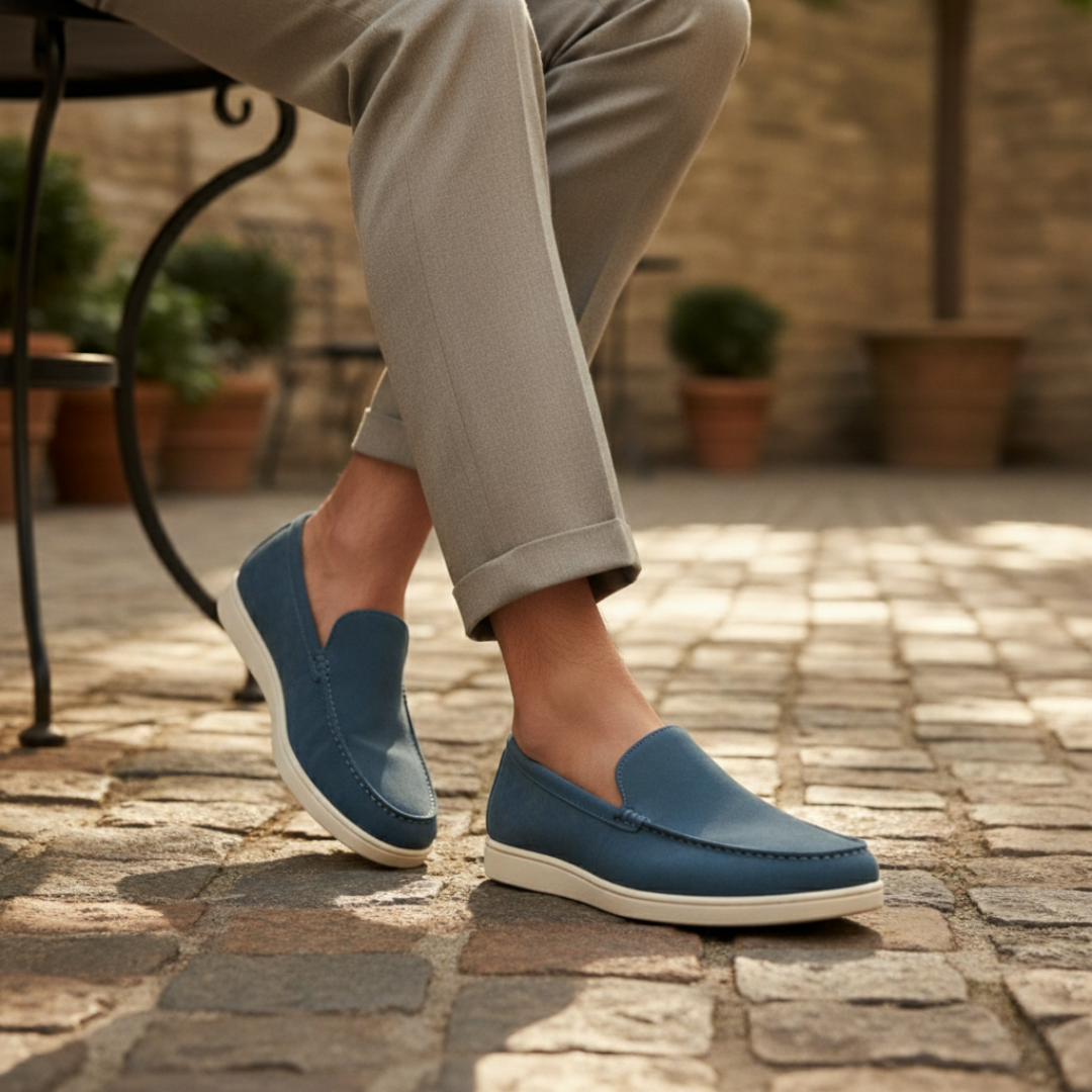 Men's Suede Loafers Ashbourne