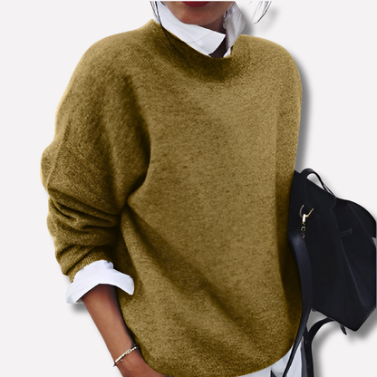 Women's Wool Crew Neck Sweater