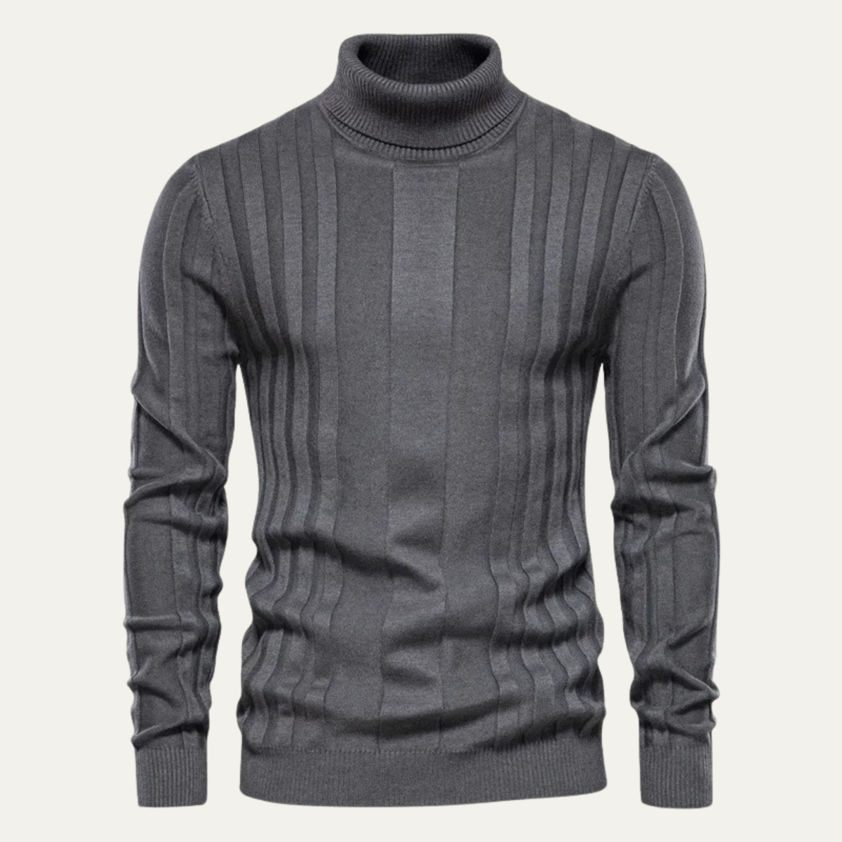 Men's Slim Fit Knit Turtleneck Sweater