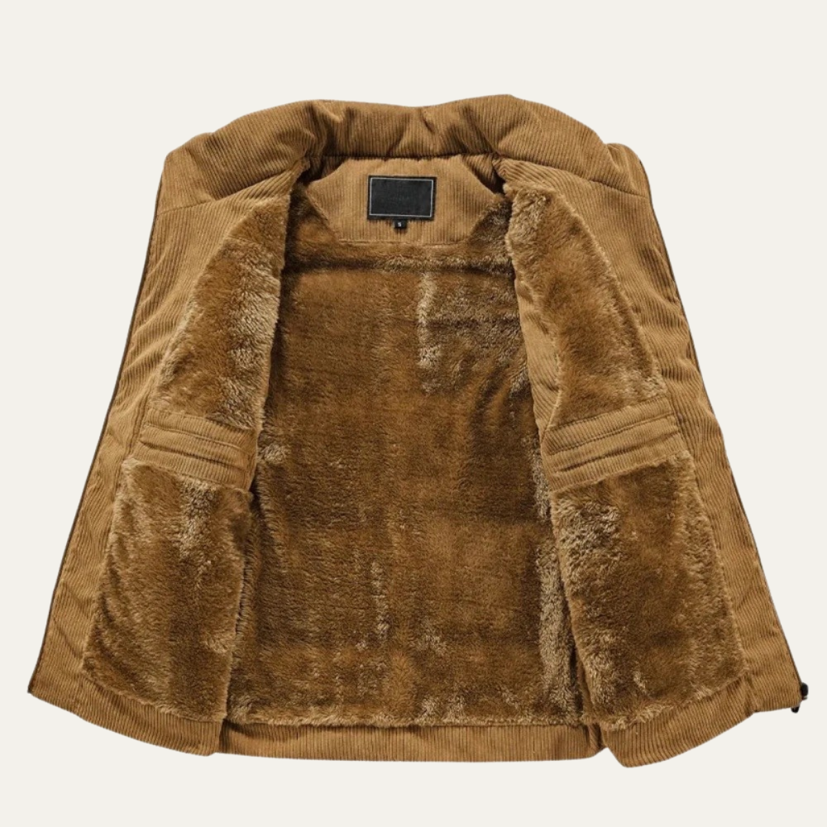 Mens Corduroy Quilted Gilet Lightweight