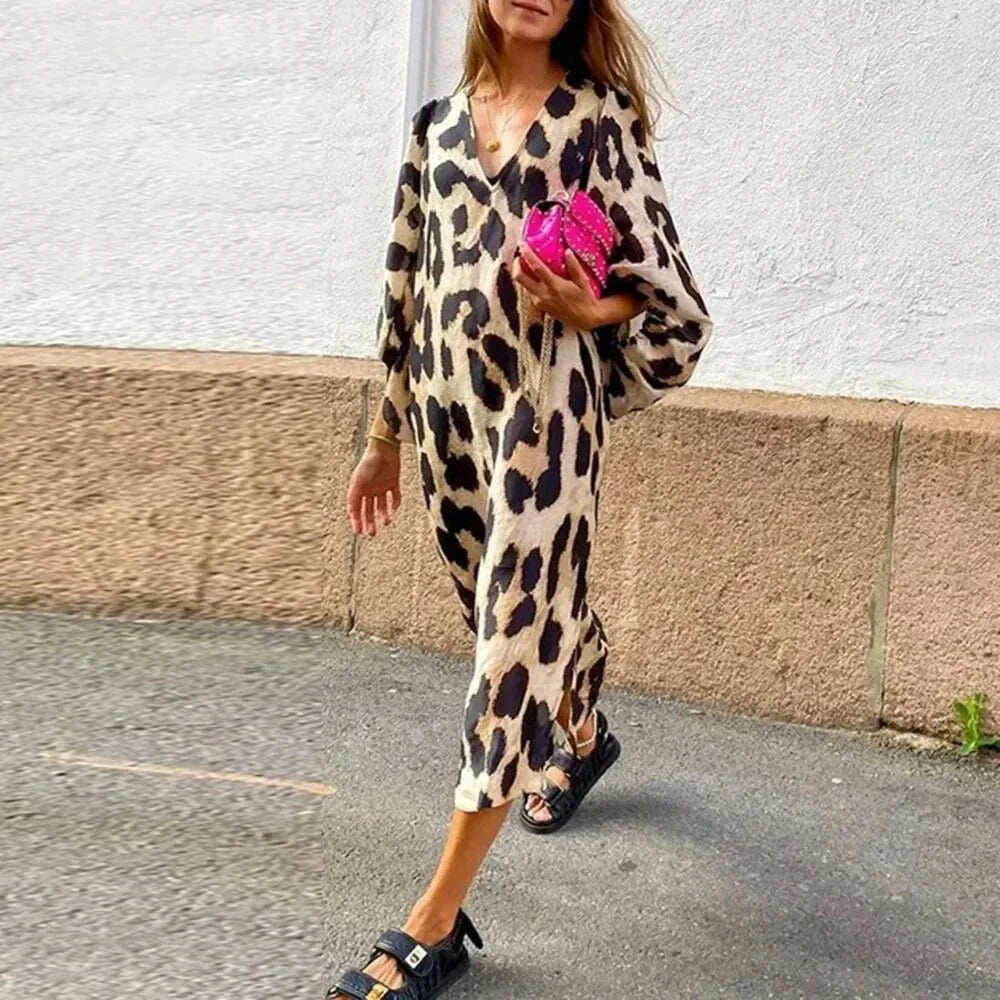 Women's Leopard Print Dress