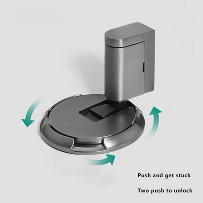 Magnetic Door Stop Floor Mount No Drill