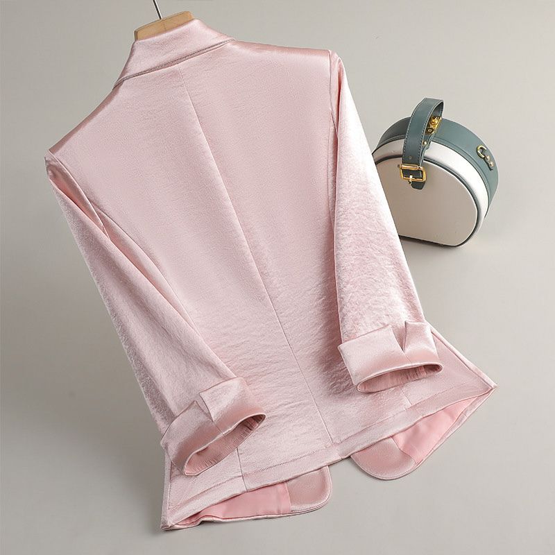 Luxurious Satin Female Jacket