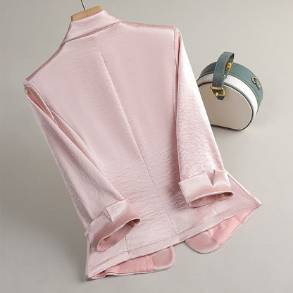 Luxurious Satin Female Jacket