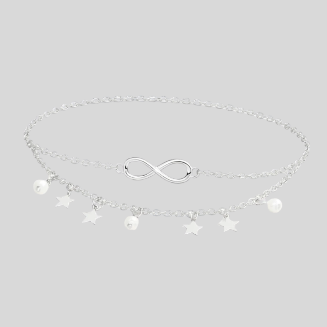Women's Layered Anklet