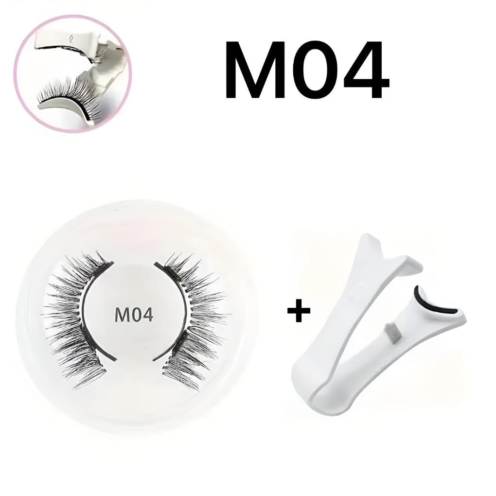 Magnetic Eyelash Tweezer Set Reusable