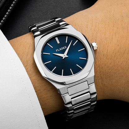 Simple Leather Strap Watch