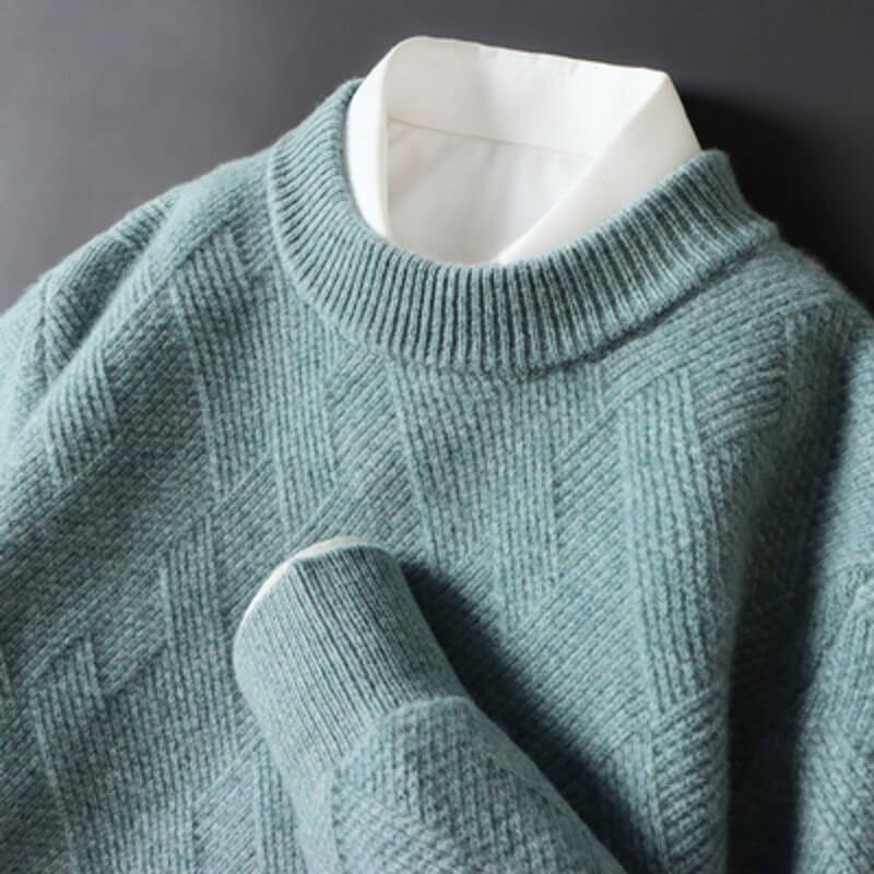 Luxury Soft Cashmere Crew Sweater