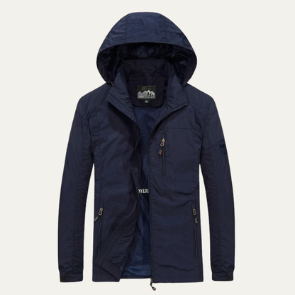 Waterproof Hooded Windbreaker Jacket
