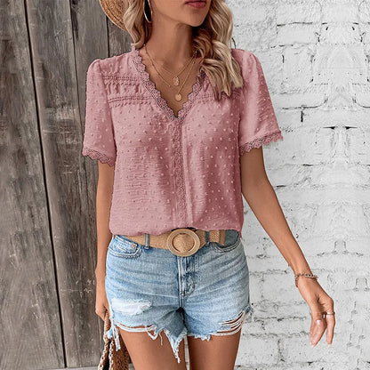 Women's Short Sleeve Blouse