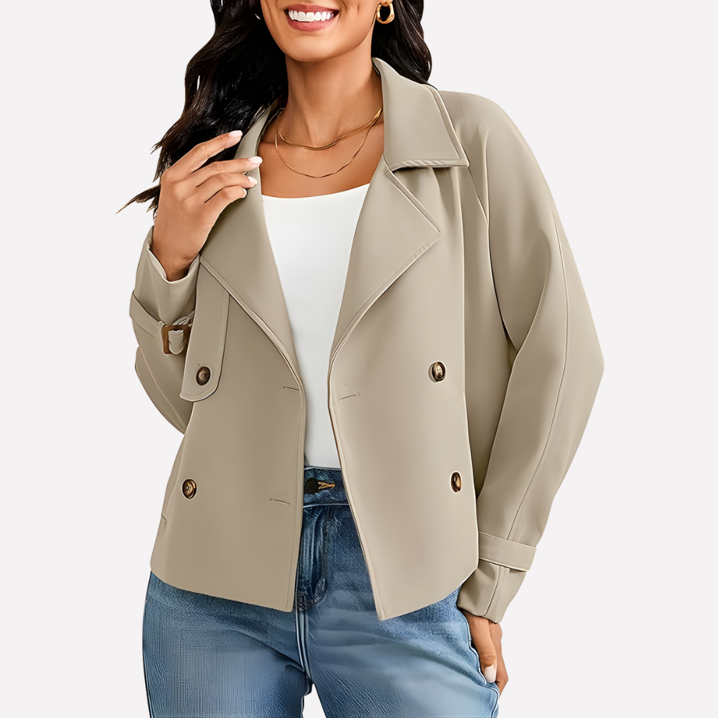 Tommy Women's Blazer Jacket Classic Wool Business Style