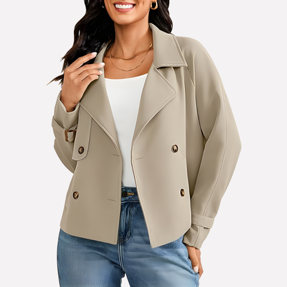 Tommy Women's Blazer Jacket Classic Wool Business Style