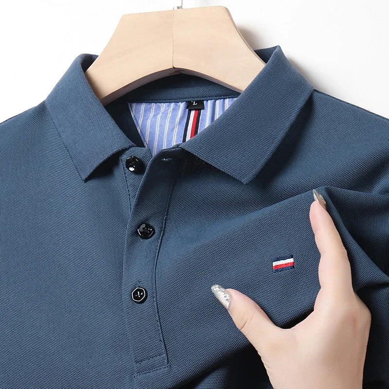 Men's Breathable Polo Shirt
