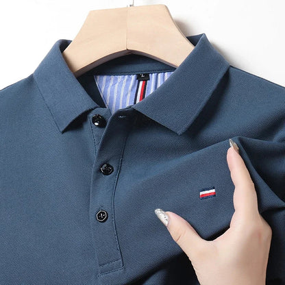Men's Breathable Polo Shirt