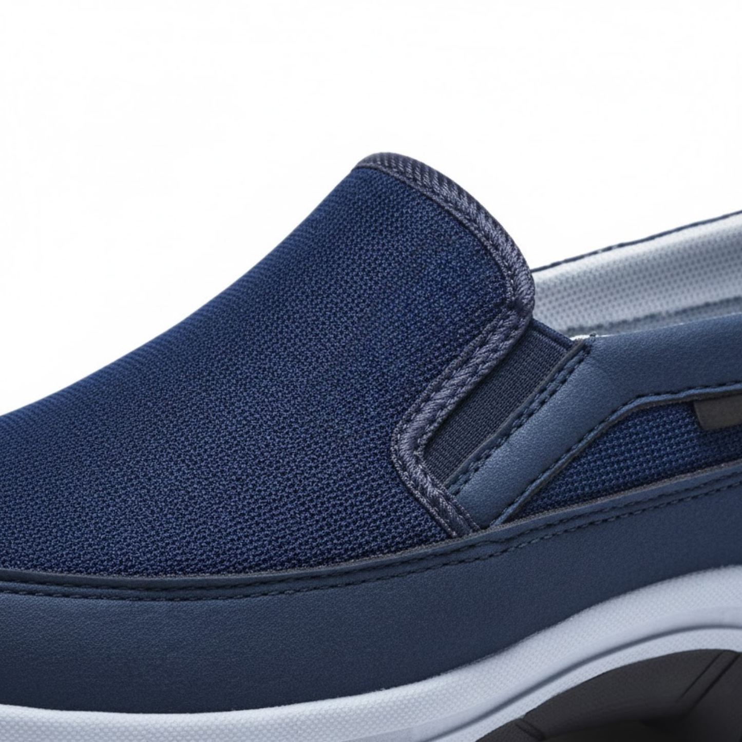 Men's Airy Mesh Slip On Driving Shoes