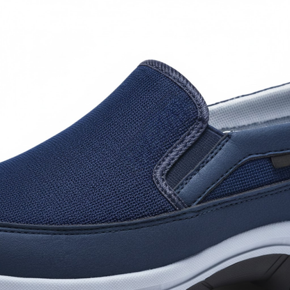 Men's Airy Mesh Slip On Driving Shoes