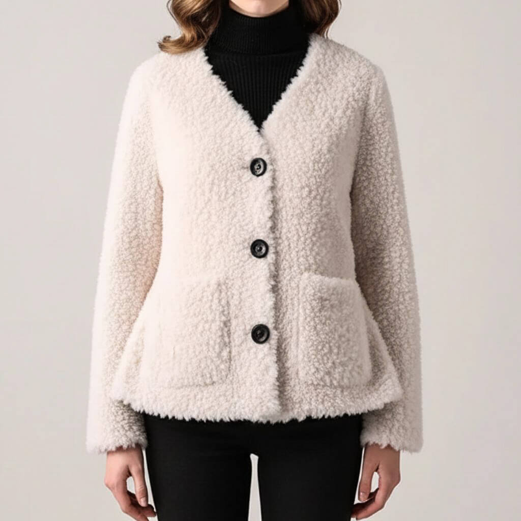 Luxurious Sheepskin Winter Coat