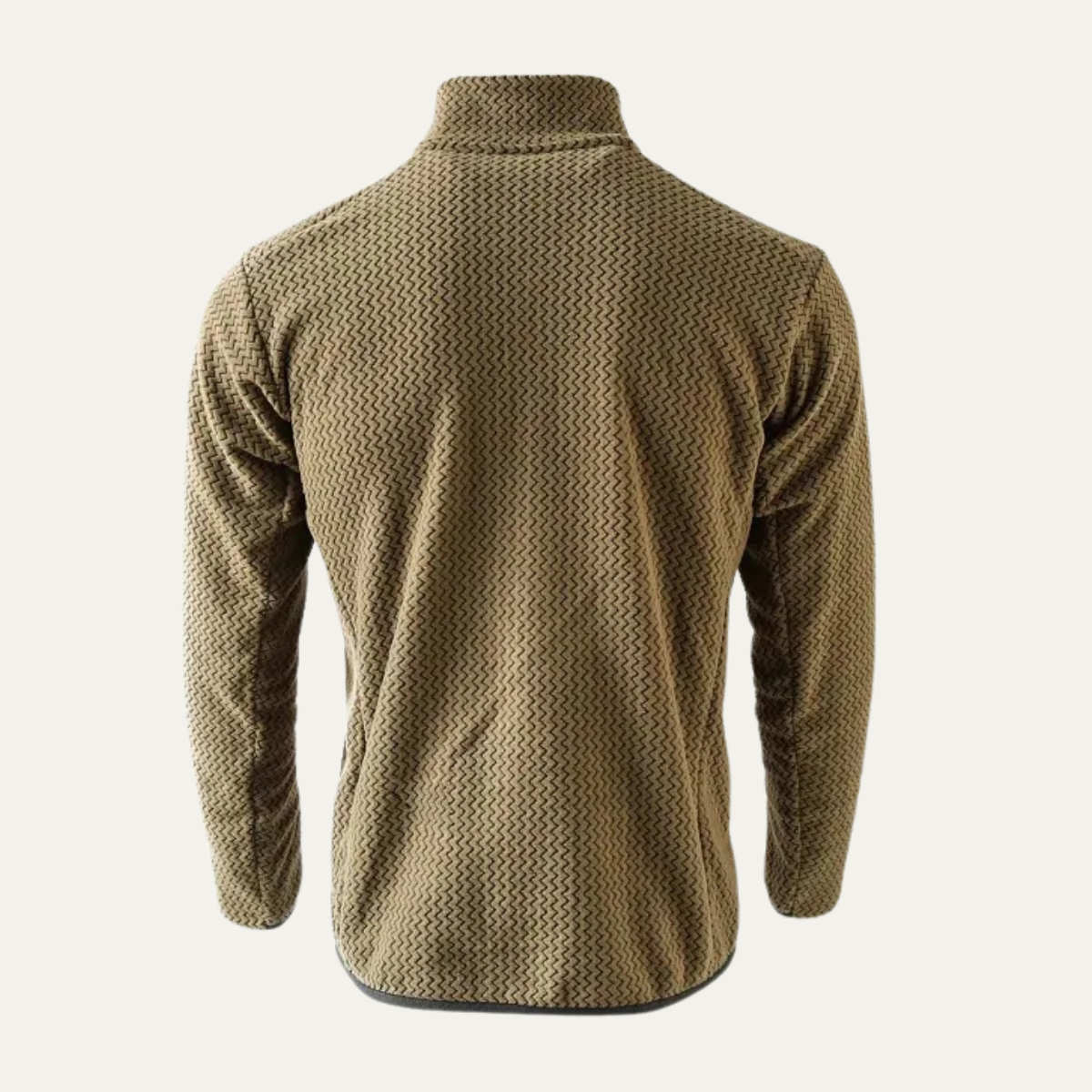 Warwick Men's Wavy Texture Sweater Chest Pocket
