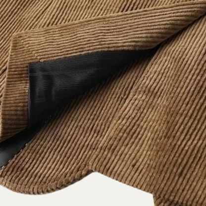 Men's Corduroy Blazer Jacket Thick Flannel