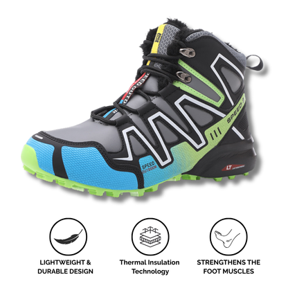 Warm Waterproof Hiking Boots for Men and Women